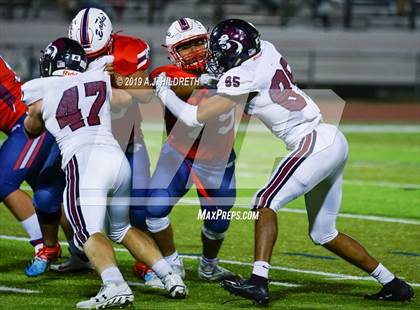 Thumbnail 1 in Lawrence @ Olathe North Varsity Football photogallery.