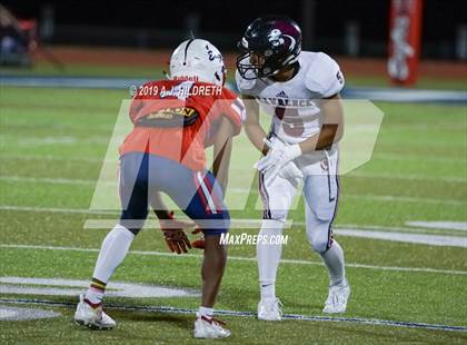 Thumbnail 1 in Lawrence @ Olathe North Varsity Football photogallery.