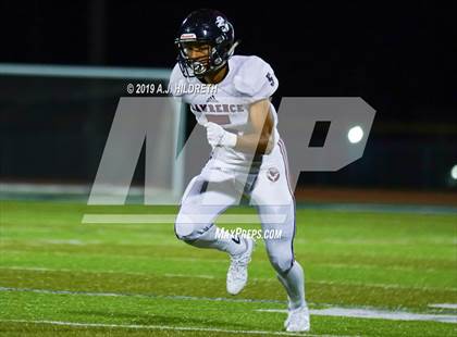 Thumbnail 3 in Lawrence @ Olathe North Varsity Football photogallery.