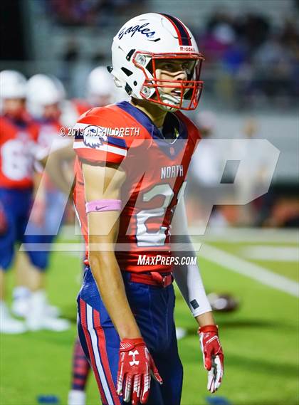Thumbnail 2 in Lawrence @ Olathe North Varsity Football photogallery.