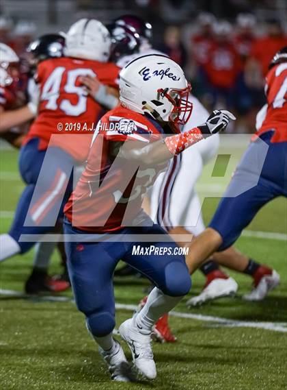 Thumbnail 1 in Lawrence @ Olathe North Varsity Football photogallery.