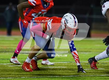 Thumbnail 3 in Lawrence @ Olathe North Varsity Football photogallery.