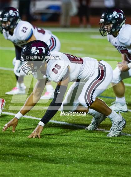 Thumbnail 1 in Lawrence @ Olathe North Varsity Football photogallery.