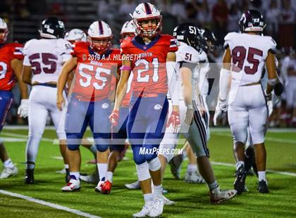 Thumbnail 1 in Lawrence @ Olathe North Varsity Football photogallery.