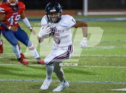 Thumbnail 2 in Lawrence @ Olathe North Varsity Football photogallery.