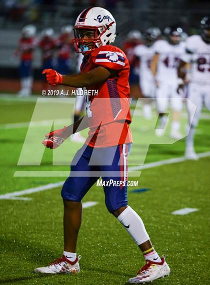 Thumbnail 3 in Lawrence @ Olathe North Varsity Football photogallery.