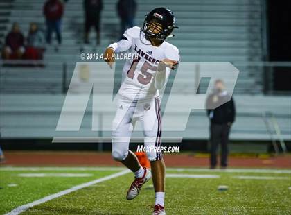 Thumbnail 2 in Lawrence @ Olathe North Varsity Football photogallery.
