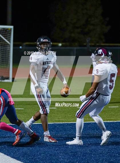 Thumbnail 3 in Lawrence @ Olathe North Varsity Football photogallery.