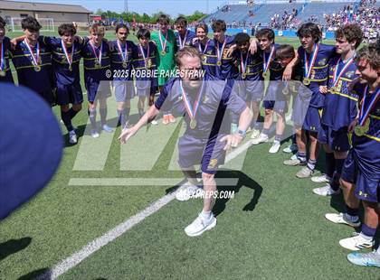 Thumbnail 1 in Liberty Hill vs. Highland Park (UIL 5A Soccer Division II Final Medal Ceremony) photogallery.