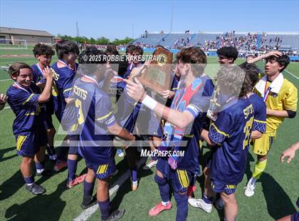 Thumbnail 1 in Liberty Hill vs. Highland Park (UIL 5A Soccer Division II Final Medal Ceremony) photogallery.