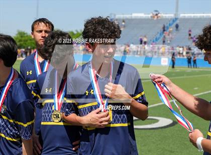 Thumbnail 1 in Liberty Hill vs. Highland Park (UIL 5A Soccer Division II Final Medal Ceremony) photogallery.
