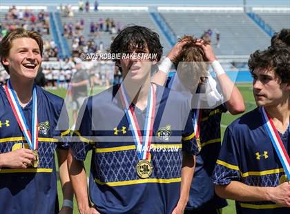 Thumbnail 1 in Liberty Hill vs. Highland Park (UIL 5A Soccer Division II Final Medal Ceremony) photogallery.