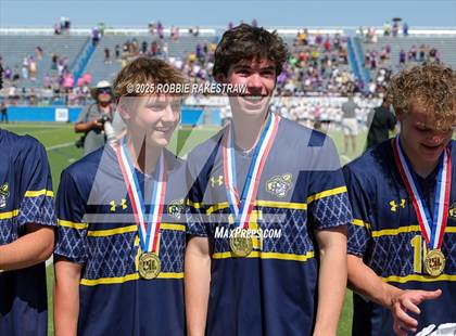 Thumbnail 2 in Liberty Hill vs. Highland Park (UIL 5A Soccer Division II Final Medal Ceremony) photogallery.