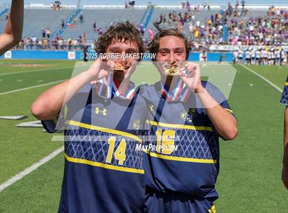 Thumbnail 1 in Liberty Hill vs. Highland Park (UIL 5A Soccer Division II Final Medal Ceremony) photogallery.