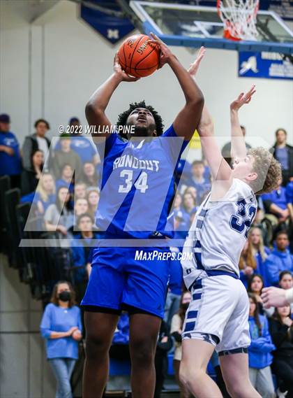 Thumbnail 3 in Rondout Valley vs. Burke Catholic (Section 9 Class B Final) photogallery.