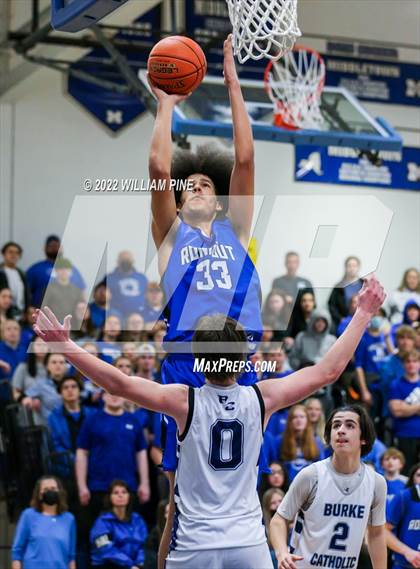 Thumbnail 3 in Rondout Valley vs. Burke Catholic (Section 9 Class B Final) photogallery.