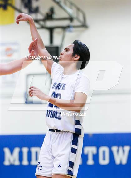 Thumbnail 2 in Rondout Valley vs. Burke Catholic (Section 9 Class B Final) photogallery.