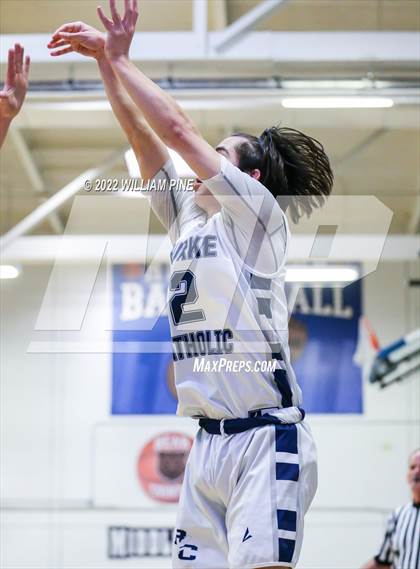 Thumbnail 3 in Rondout Valley vs. Burke Catholic (Section 9 Class B Final) photogallery.