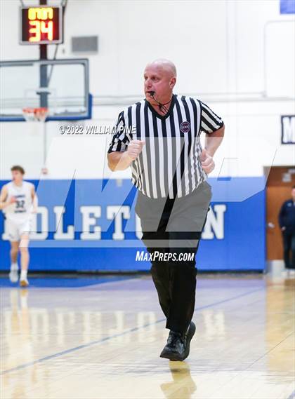 Thumbnail 3 in Rondout Valley vs. Burke Catholic (Section 9 Class B Final) photogallery.