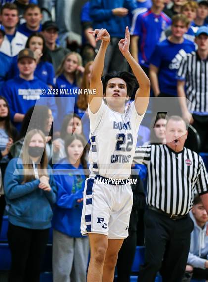 Thumbnail 3 in Rondout Valley vs. Burke Catholic (Section 9 Class B Final) photogallery.