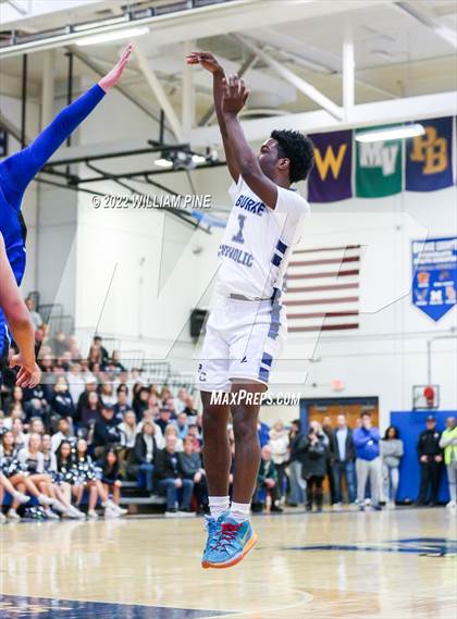 Thumbnail 3 in Rondout Valley vs. Burke Catholic (Section 9 Class B Final) photogallery.