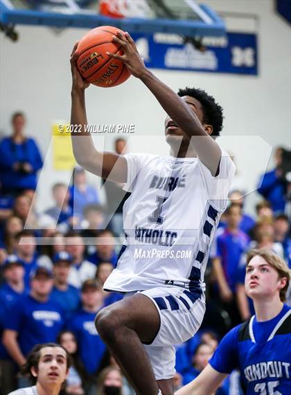 Thumbnail 3 in Rondout Valley vs. Burke Catholic (Section 9 Class B Final) photogallery.