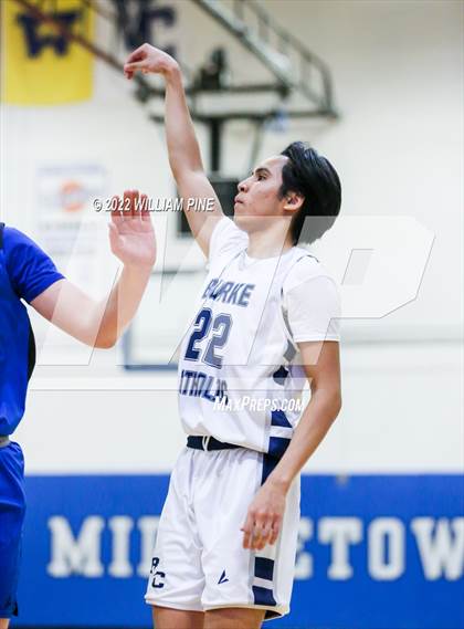 Thumbnail 3 in Rondout Valley vs. Burke Catholic (Section 9 Class B Final) photogallery.