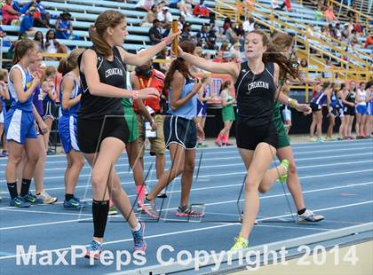 Thumbnail 3 in NCHSAA 2A Girls Track & Field Championships photogallery.