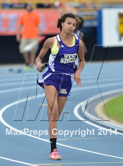 Thumbnail 1 in NCHSAA 2A Girls Track & Field Championships photogallery.