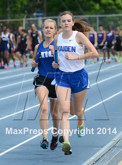 Thumbnail 3 in NCHSAA 2A Girls Track & Field Championships photogallery.
