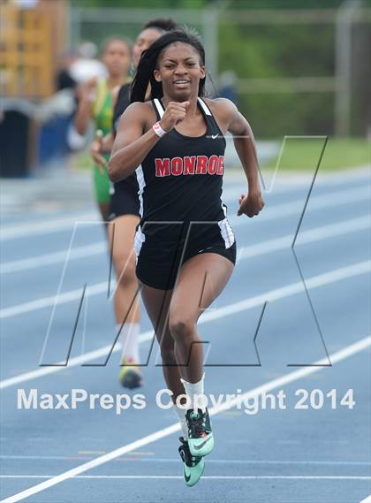 Thumbnail 1 in NCHSAA 2A Girls Track & Field Championships photogallery.