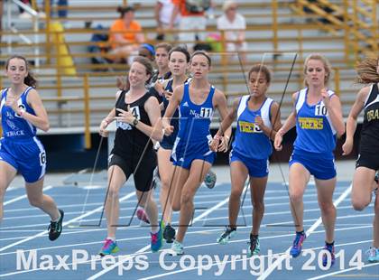 Thumbnail 3 in NCHSAA 2A Girls Track & Field Championships photogallery.
