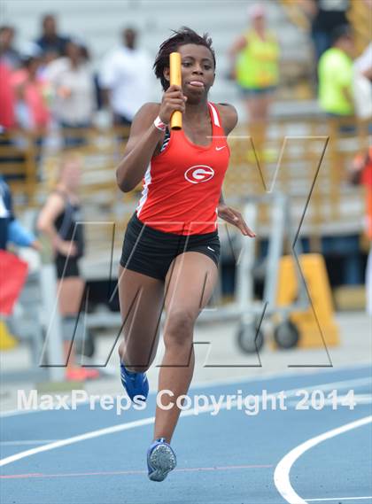 Thumbnail 3 in NCHSAA 2A Girls Track & Field Championships photogallery.