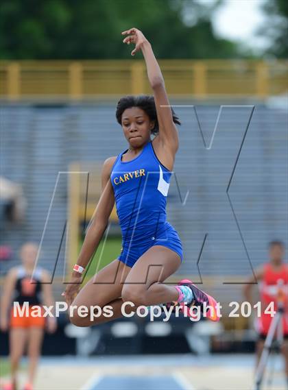 Thumbnail 3 in NCHSAA 2A Girls Track & Field Championships photogallery.