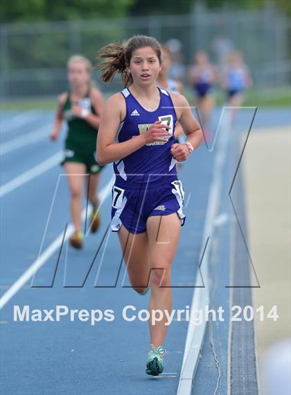 Thumbnail 1 in NCHSAA 2A Girls Track & Field Championships photogallery.