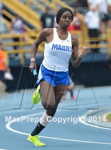 Thumbnail 1 in NCHSAA 2A Girls Track & Field Championships photogallery.