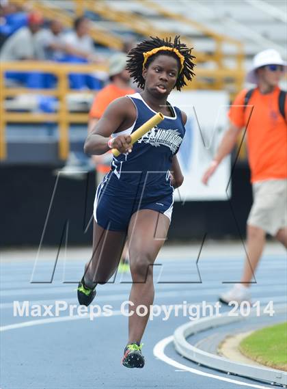 Thumbnail 3 in NCHSAA 2A Girls Track & Field Championships photogallery.