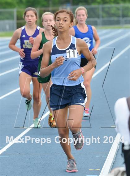 Thumbnail 1 in NCHSAA 2A Girls Track & Field Championships photogallery.