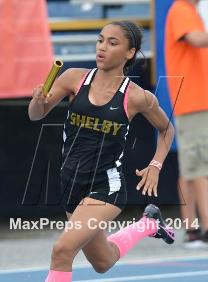 Thumbnail 1 in NCHSAA 2A Girls Track & Field Championships photogallery.