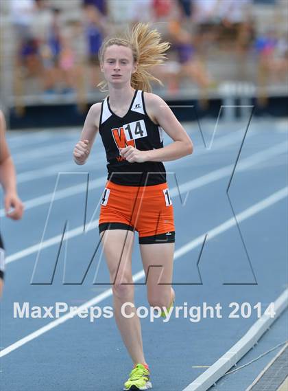 Thumbnail 3 in NCHSAA 2A Girls Track & Field Championships photogallery.