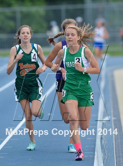 Thumbnail 3 in NCHSAA 2A Girls Track & Field Championships photogallery.