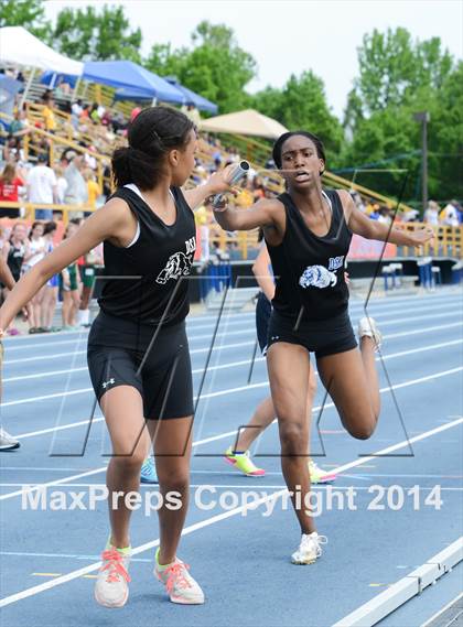 Thumbnail 1 in NCHSAA 2A Girls Track & Field Championships photogallery.
