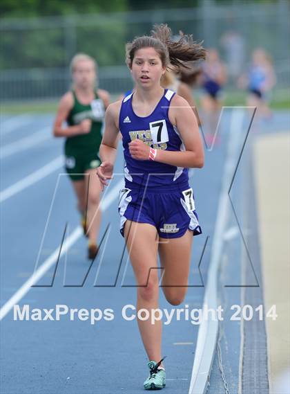 Thumbnail 3 in NCHSAA 2A Girls Track & Field Championships photogallery.