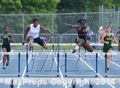 Thumbnail 3 in NCHSAA 2A Girls Track & Field Championships photogallery.