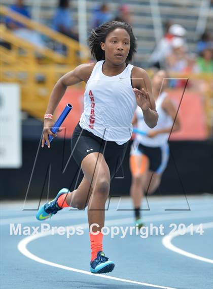 Thumbnail 3 in NCHSAA 2A Girls Track & Field Championships photogallery.