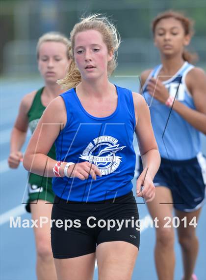 Thumbnail 2 in NCHSAA 2A Girls Track & Field Championships photogallery.