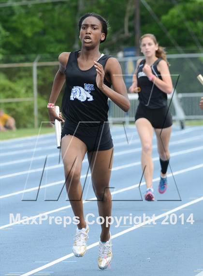 Thumbnail 3 in NCHSAA 2A Girls Track & Field Championships photogallery.