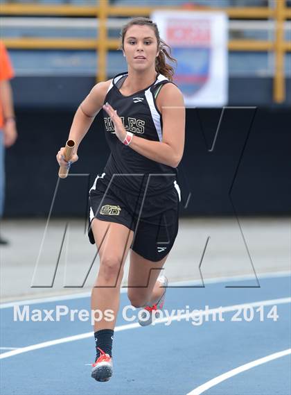 Thumbnail 3 in NCHSAA 2A Girls Track & Field Championships photogallery.