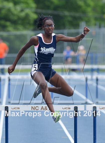 Thumbnail 1 in NCHSAA 2A Girls Track & Field Championships photogallery.