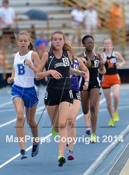 Thumbnail 1 in NCHSAA 2A Girls Track & Field Championships photogallery.